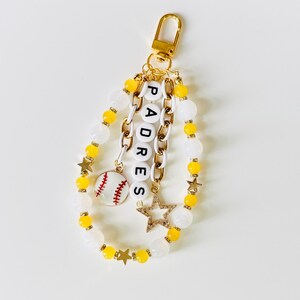 Padres Baseball Taschenanhänger