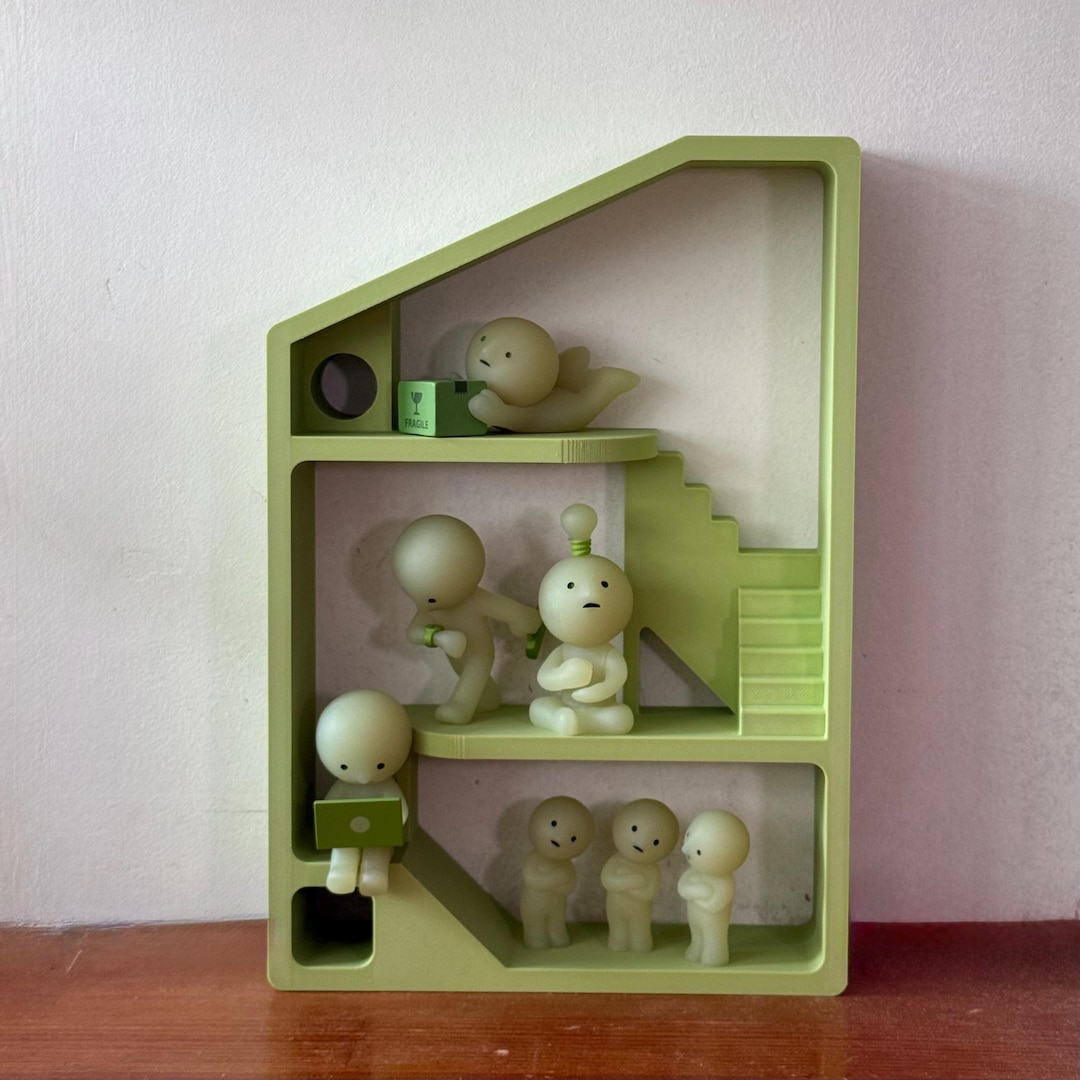 Smiski House Display Shelf Desk Playground Edition Squid Game Inspired - Etsy Canada