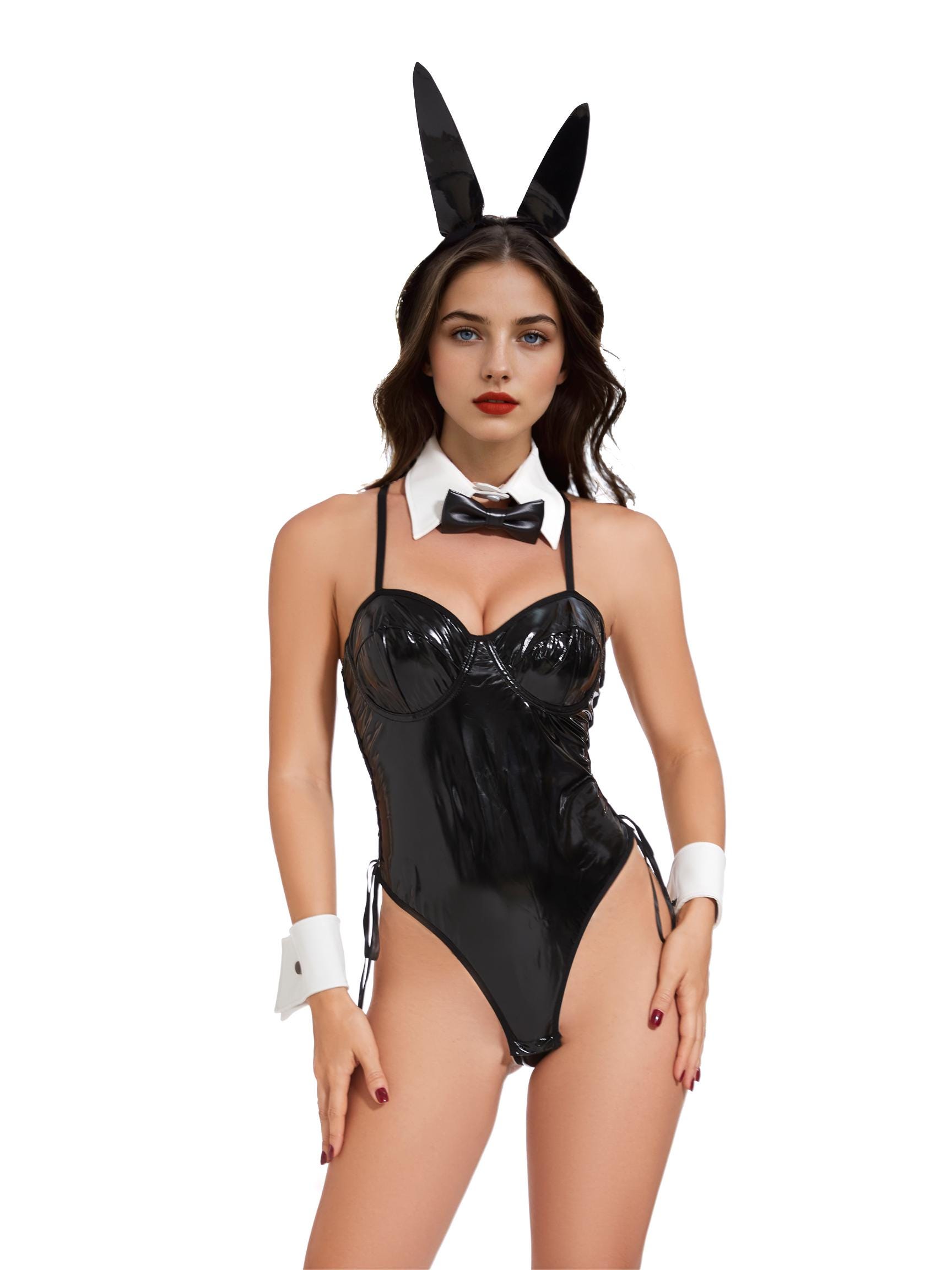 Bunny Girl Costume Rabbit Cosplay Anime Role Costume Leather Bunny Bunny Girl Costume Rabbit Cosplay Anime Role Costume Leather Bunny