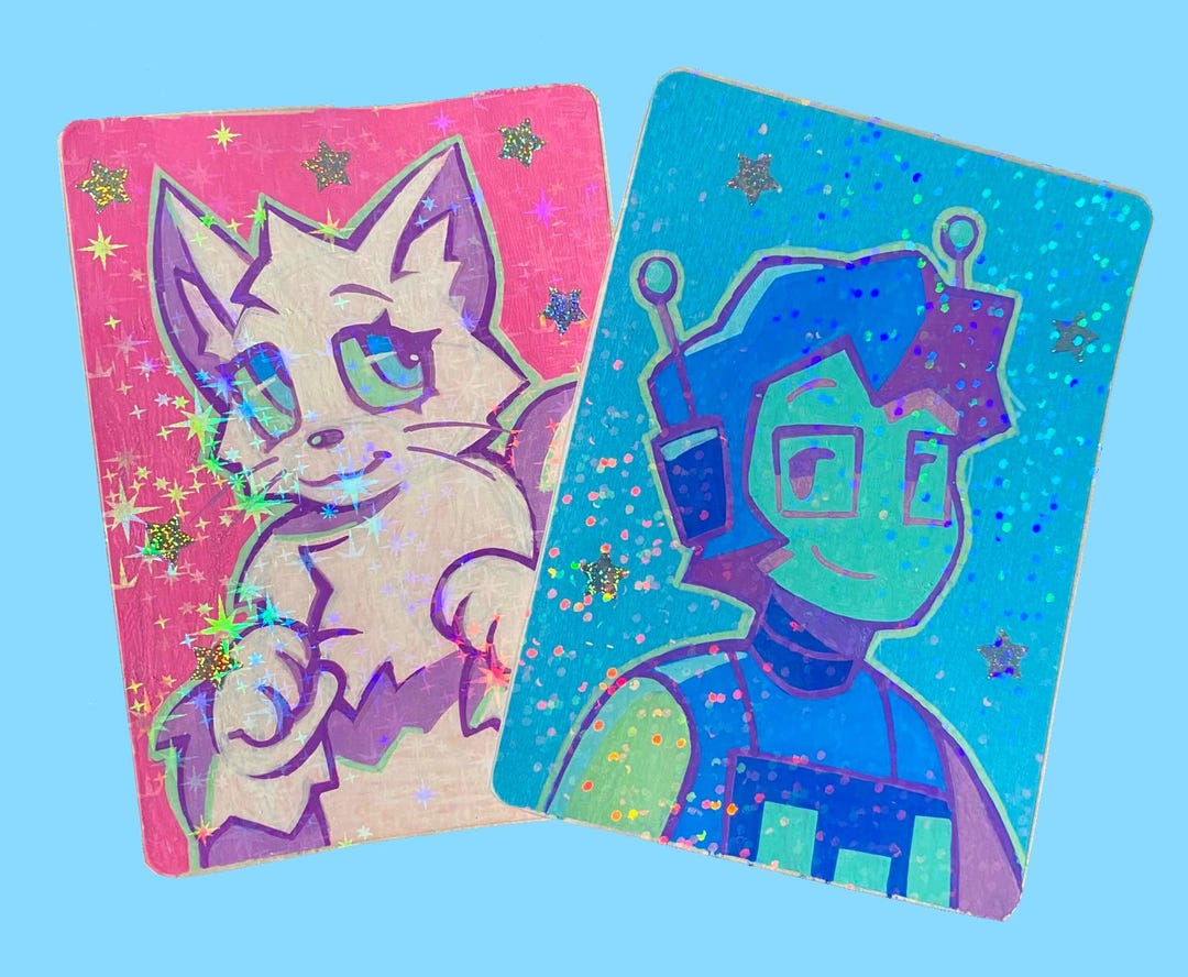 Sticker Commissions Portrait Sticker Commissions - Etsy