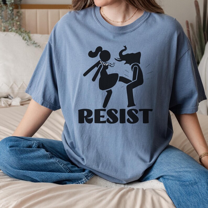 Anti Trump Shirt Fuck Trump Political T Shirt Women’s Rights Tshirt Feminist Gift For Her Democrat Lgbtq Shirt Trendy Graphic Tee Trump 2025 image 9