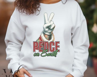 Groovy Christmas Shirt 2024 Retro Santa Biker Funny Christmas Sweat Shirt Christmas  Cartoon Tattoo Santa Claus Women’s Plus Graphic Tee Joy