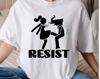 Anti Trump Shirt Fuck Trump Political T Shirt Women’s Rights Tshirt Feminist Gift For Her Democrat Lgbtq Shirt Trendy Graphic Tee Trump 2025