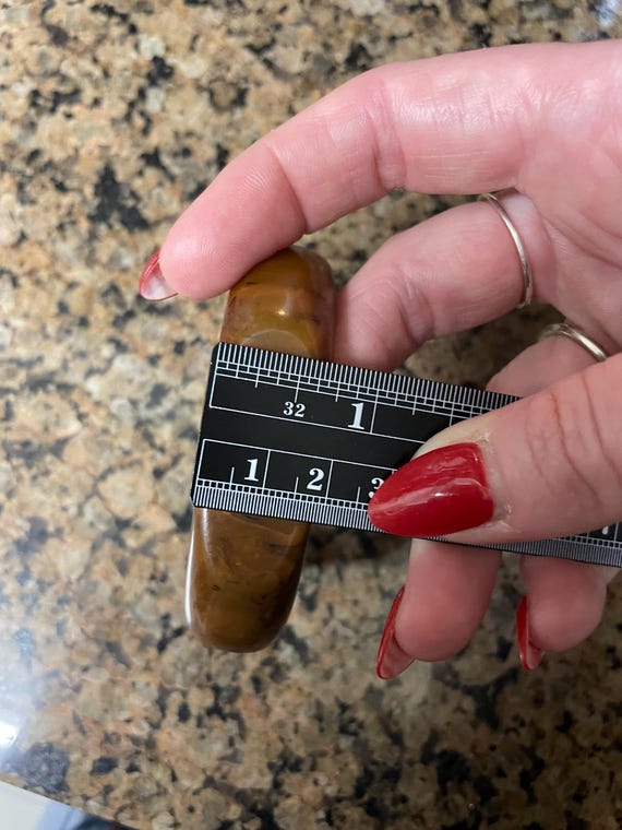 Bakelite Rootbeer Bangle - image 6