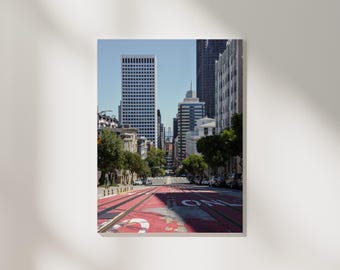 Cable Car System, San Francisco California, Cityscape Urban Travel Photography, Lifestyle Wall Art Home Decor, INSTANT DIGITAL DOWNLOAD