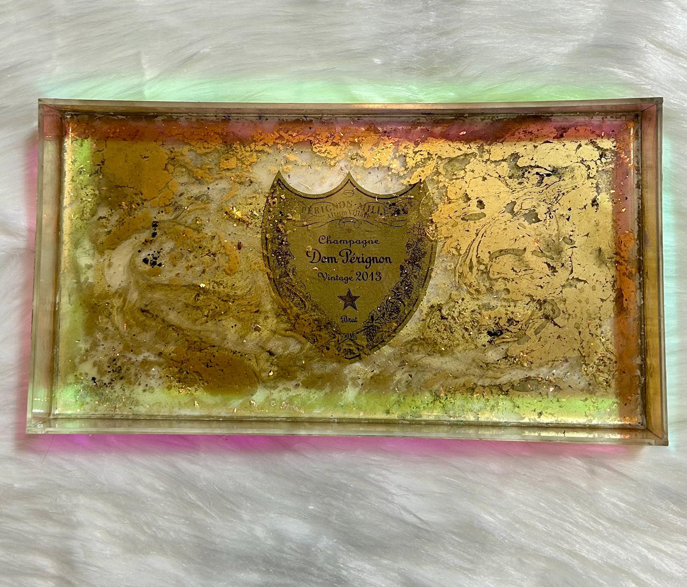 有名なブランド Dom Perignon Tray - Etsy フロアスタンド