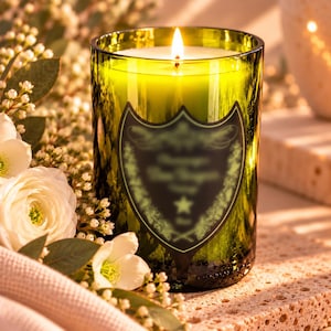 Dom Perignon Candle - Etsy