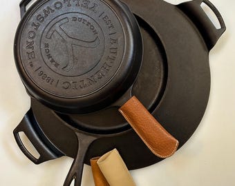 Cast iron handle covers