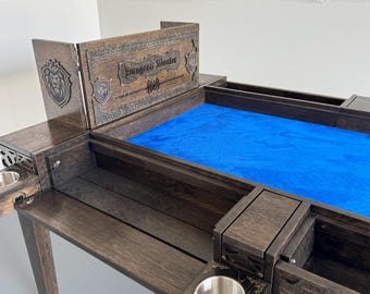 Mesa de juego D&D de 8 plazas: mesa de rol multifuncional