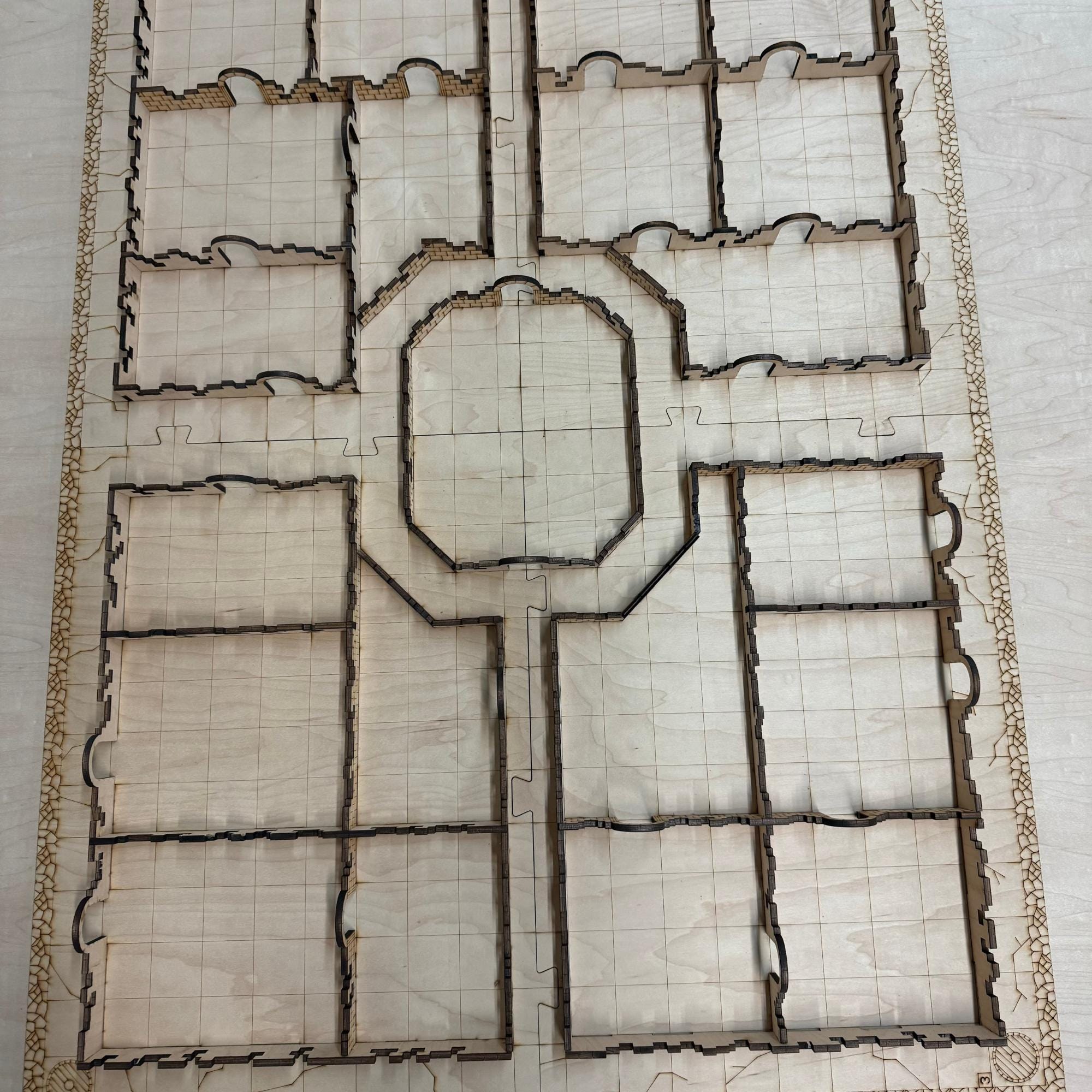 Modular Dungeon System: CNC Laser Cut Files (digital Download) - Etsy