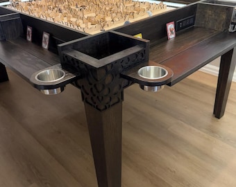 Multifunctional Gaming Dining Table with Storage. Custom Board game table