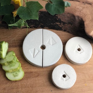 3 Fermentation Weights Mix - Mason Jar Weights Set