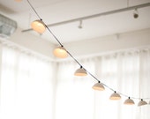 Plisada cadena de luces