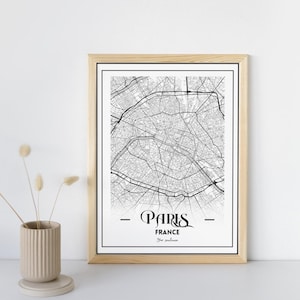 Mapas para imprimir e decorar em Alta Resolução: Transforme seu local preferido em uma obra de arte. Mapa personalizado.