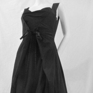 Vivienne Westwood Red Label フード付きドレス 40 Vivienne Westwood Red Label Black Asymmetrical Corset Dress