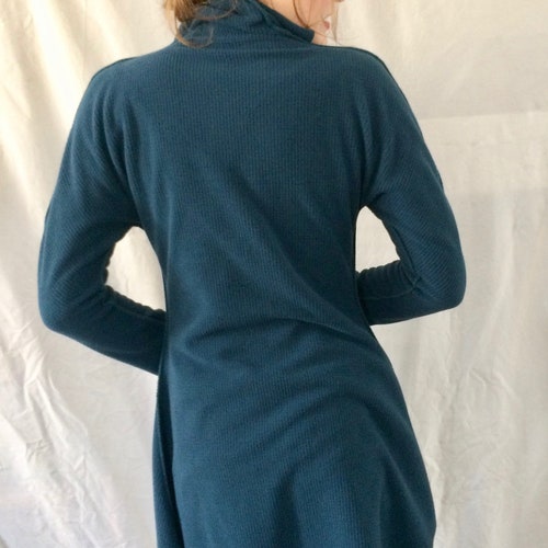 BASIA DESIGNS Provocatec shops Lightweight Teal Check Press Pattern Long Jacket - 120USD w Free Shipping in Continental U.S.