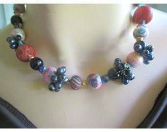 Vintage Beads & Seeds necklace from BASIA'S Private  Collection