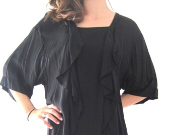 Vintage 80's Nicole Miller Dress from Basia's Private Collection - Very Downtown Abbey