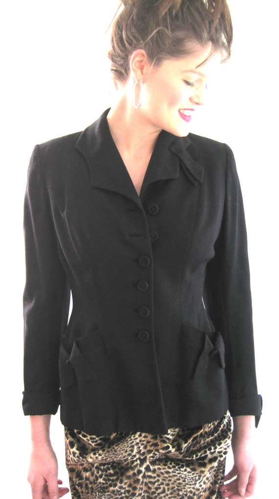 Vintage Arnold Constable Saks Fifth Ave. 40's Jacket … Gem