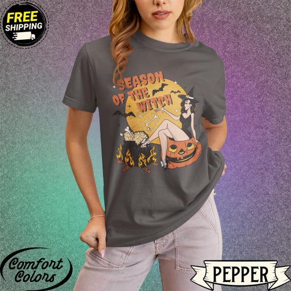 Halloween Season of the Witch Shirt T-shirt | Ivory Witch