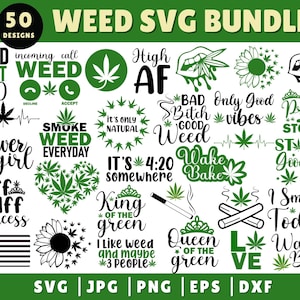 Paquete SVG de marihuana, citas de marihuana SVG, hoja de marihuana Svg, marihuana Svg, Stoner Svg, Cannabis Svg, paquete de marihuana PNG, Svg de fumar, paquete SVG de hoja de marihuana