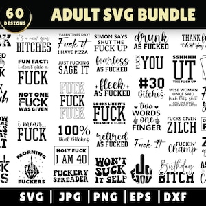 Adult SVG Bundle, Funny Adult Bundle, Adult Quotes SVG, Funny Quotes SVG Bundle, Sarcastic Svg, Adults Svg, Rude Svg, Crafting Bundle Svg