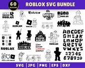 Roblox Svg Bundle, Robot Svg, Gaming Svg Files for Cricut, Roblox Png, Roblox Boy Svg, Birthday Svg, Roblox Font, Roblox Clipart, Svg, Png.