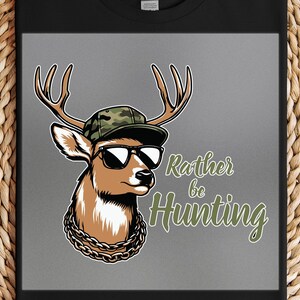 Hunting DTF Transfer, Funny Deer Art, Outdoor Camo Design, Ready to Press, DIY Iron-On, Nature Lover Gift, Rustic Hunting Decor