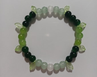 Pulsera de cuentas terrosas, pulsera de la amistad, tamaño pequeño, pulsera con dijes, joyería hecha a mano
