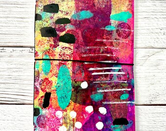 Art Journal, Art Journal, Handmade Book, Junk Journal, Sketchbook, Art Journal, Drawing paper