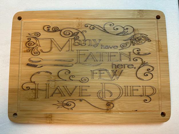 Laser Engraved Cutting Board - Etsy