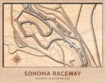 Sonoma Race Track 12x12