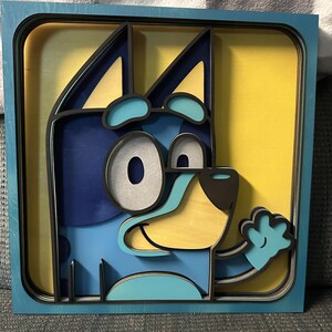 Bluey Wall Decor
