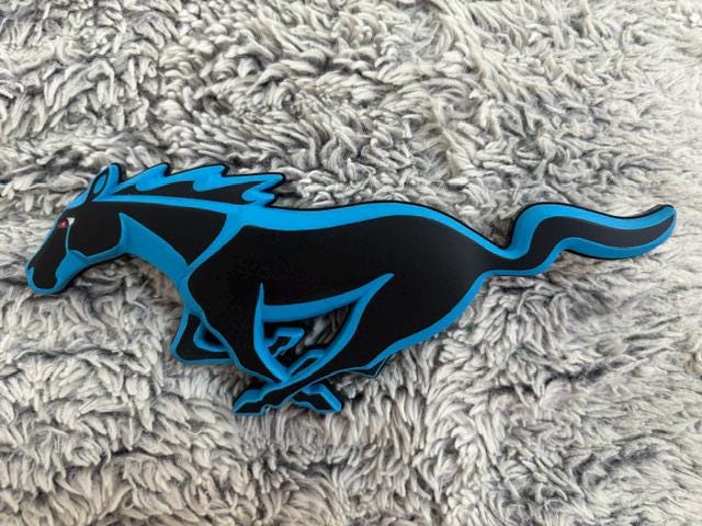 Mustang horse emblem - Etsy 日本