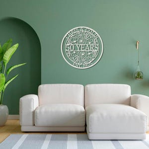 Personalized Wedding Sign, Last Name Established Sign, Family Name Sign, Metal Sign Custom, Anniversary Couple Gift Personalized Sign