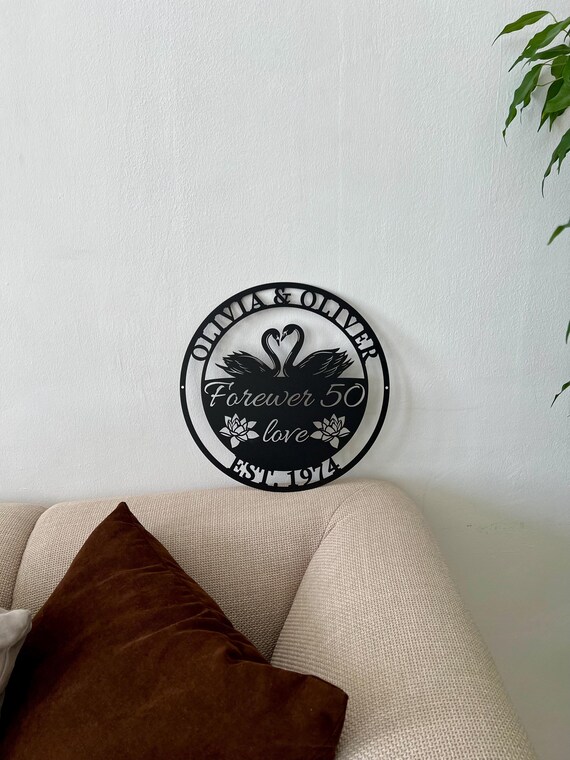 50th Anniversary Sign Dove Svg, 50th Anniversary Design Svg, Jpg, Png, Dxf