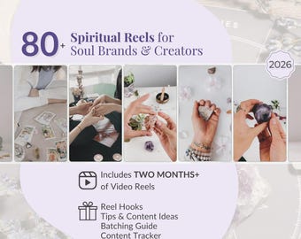 80+ Spiritual Social Media Reels Canva for Spiritual Content Creator, Spiritual IG Content, Spirituality Insta, Spirituality Reels