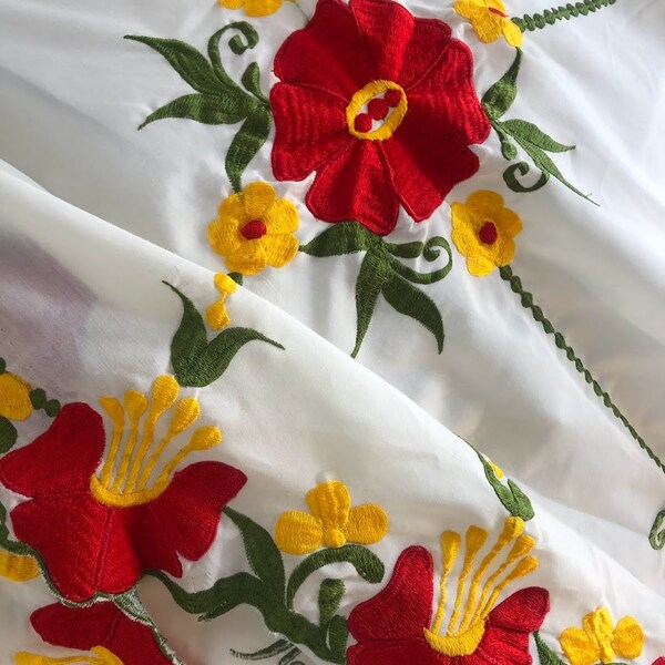 Mexican Tablecloth Etsy