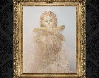 Creepy Doll Art Photo Prints, dark, antique, and vintage doll posters