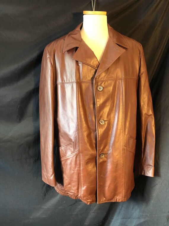 london fog leather jacket mens