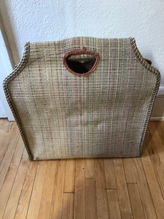 Vintage Carpet Bag from the El Sultan Carpet Scho… - image 4