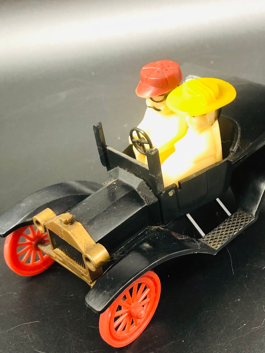 Vintage Salt and Pepper Shakers Model T Ford Vintage Car With - Etsy