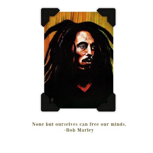 ボブマーリー ポストカード bobmarley ラスタ jamaica Bob Marley BLANK Card, Jamaica, Rasta Lion. Wailers, Blank