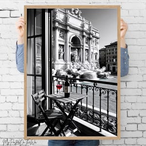 Framed Trevi Fountain Rome Print - Rome Italy Photography Print - Photography Print - Rome Italy Photography - Rome Pictures - Rome Poster