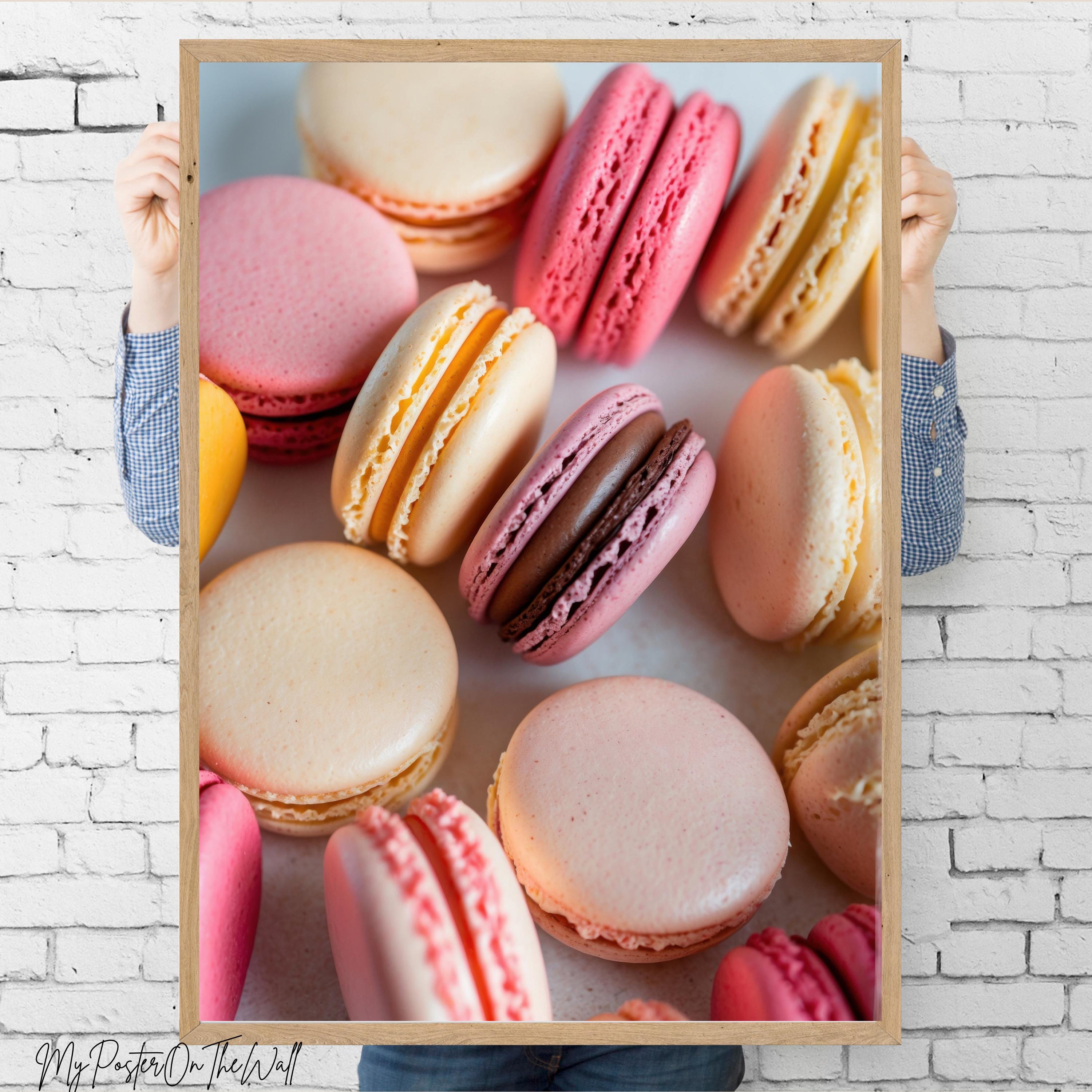 Macarons Kitchen Print - Macarons Kitchen Photography - Photography Print - Macarons Photography Kitchen - Poster Macarons Pictures