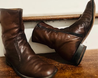 Vintage Kenneth Cole Reaction Mens Black Leather Lace up  display picture 1
