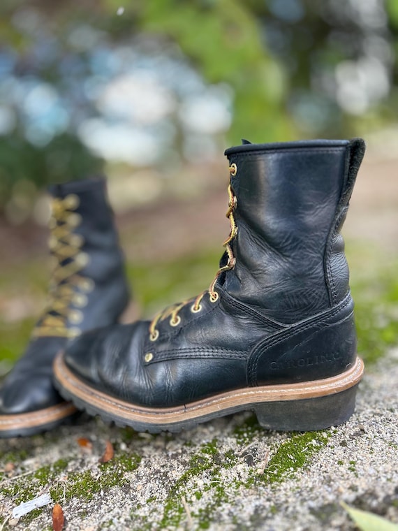 Carolina Loggers Work Boots Size 9 Men display picture 2