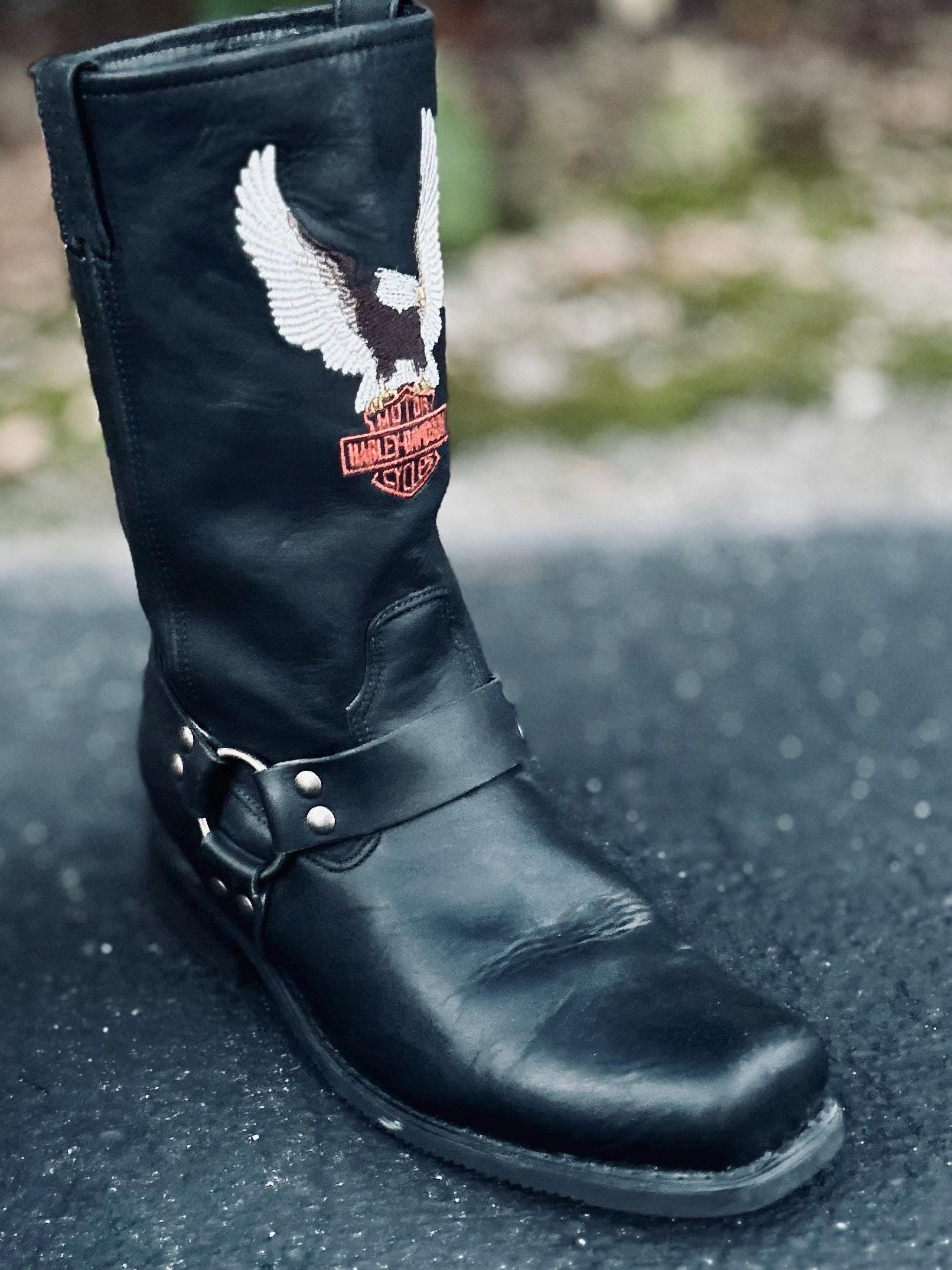 Leder Laarzen Harley Davidson Laarzen Heren Harley-Davidson