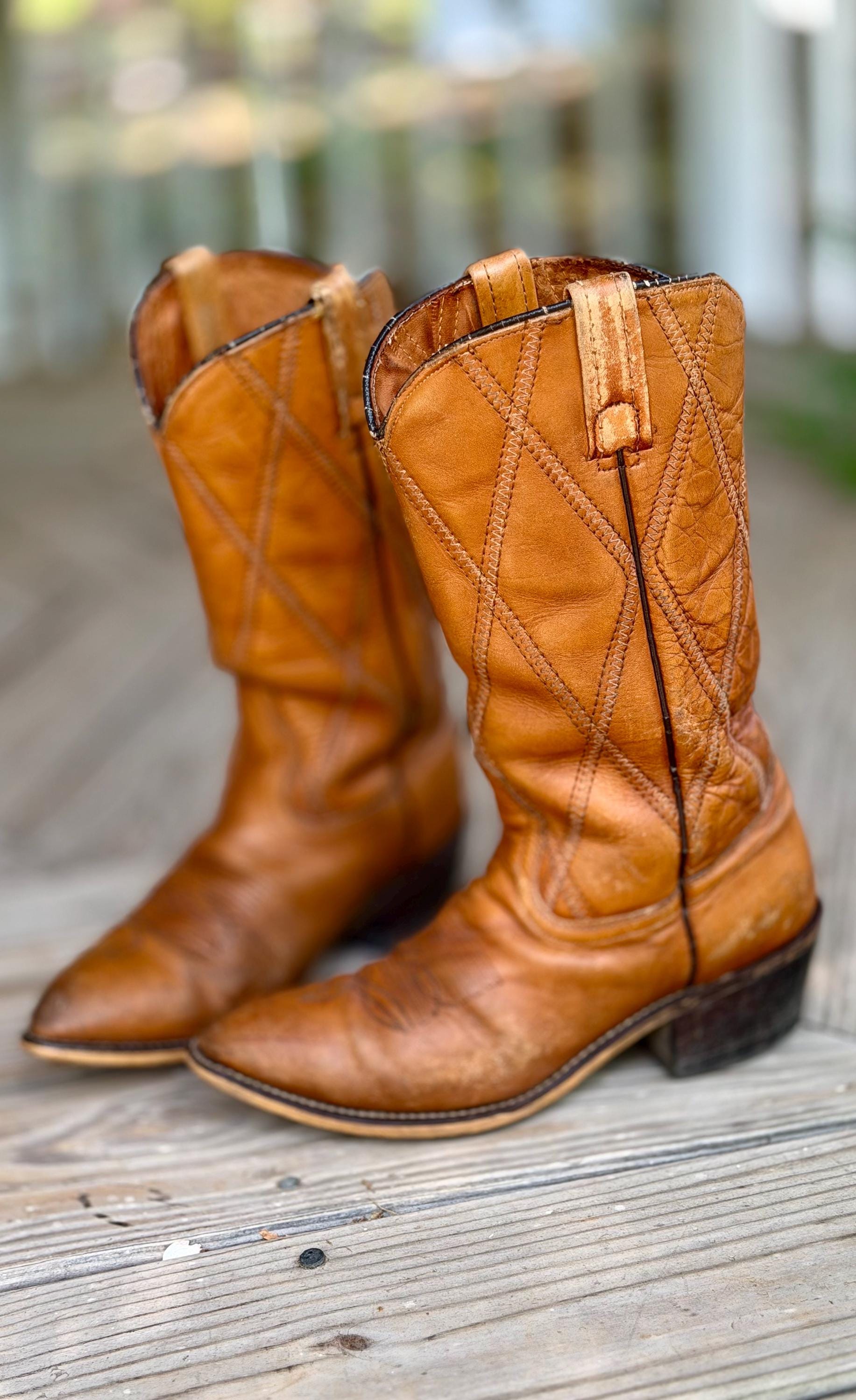 靴 ACME 70s WESTERN BOOTS 9D 靴 ACME 70s WESTERN BOOTS 9D VINTAGE Acme 1960s-70s Original