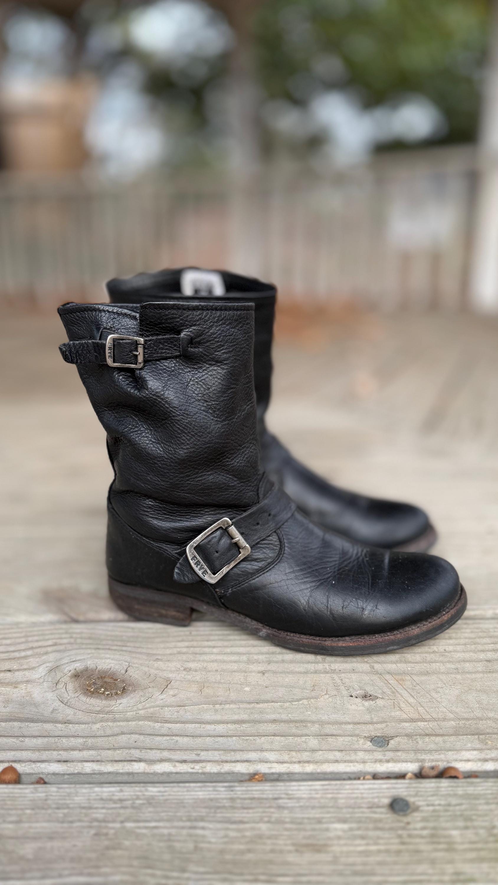 Vintage Chippewa Engineer Boots - Etsy Canada